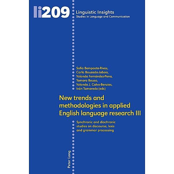 New trends and methodologies in applied English language research III