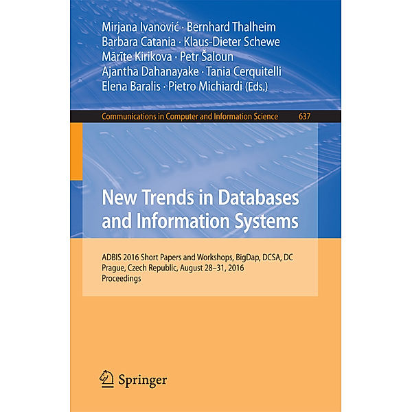 New Trends in Databases and Information Systems