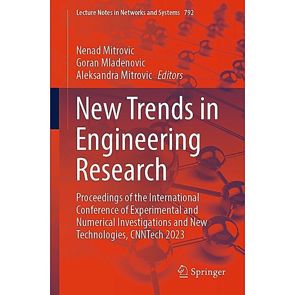 New Trends in Engineering Research / Lecture Notes in Networks and Systems Bd.792