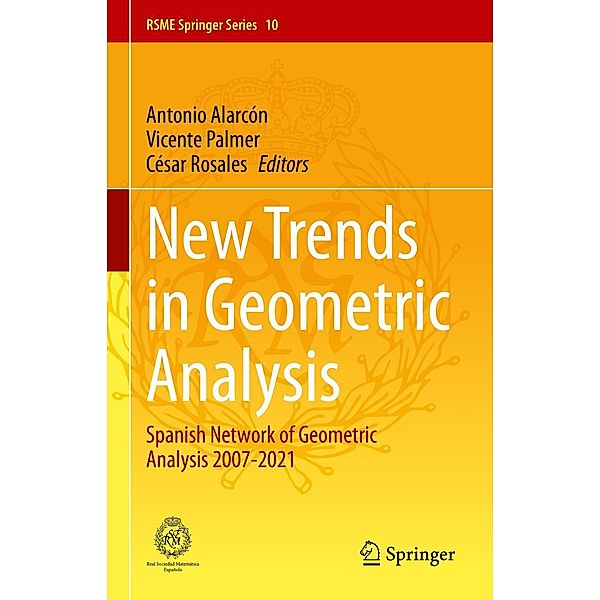New Trends in Geometric Analysis / RSME Springer Series Bd.10