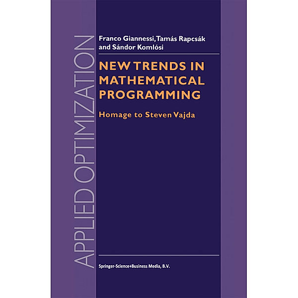 New Trends in Mathematical Programming