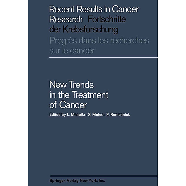 New Trends in the Treatment of Cancer