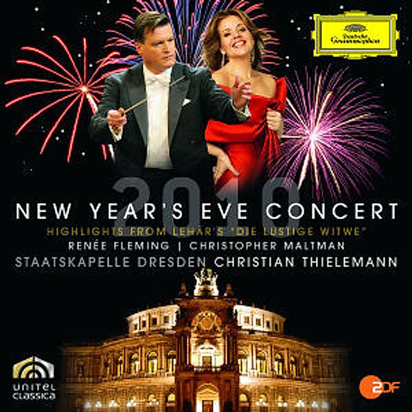 New Year's Eve Concert - Highlights from Lehar's The Merry Widow, R. Fleming, Chr. Thielemann, Staatskapelle Dresden