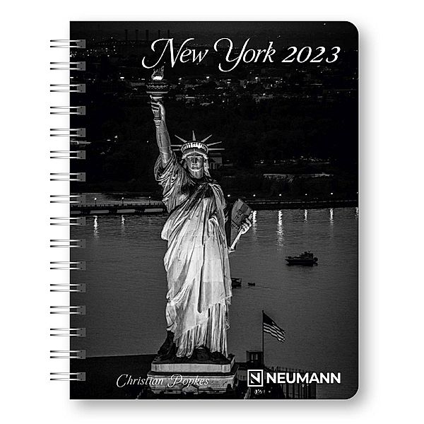 New York 2023 - Diary - Buchkalender - Taschenkalender - 16,5x21,6