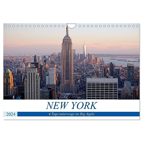 New York - 4 Tage unterwegs im Big Apple (Wandkalender 2024 DIN A4 quer), CALVENDO Monatskalender, Markus Dorn