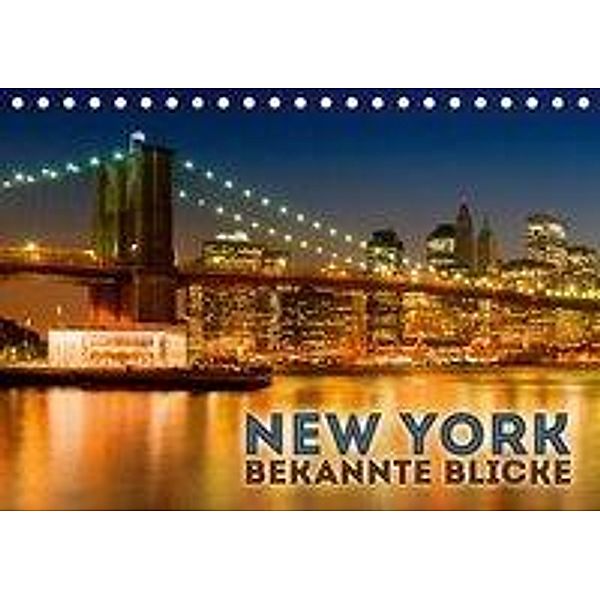 NEW YORK Bekannte Blicke (Tischkalender 2020 DIN A5 quer), Melanie Viola