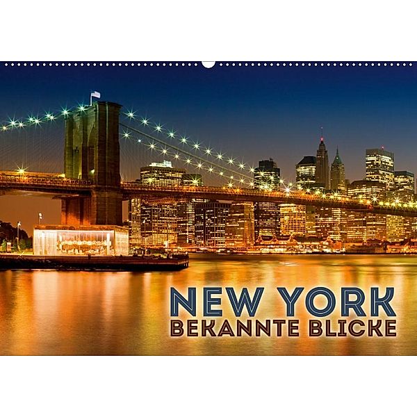 NEW YORK Bekannte Blicke (Wandkalender 2020 DIN A2 quer), Melanie Viola