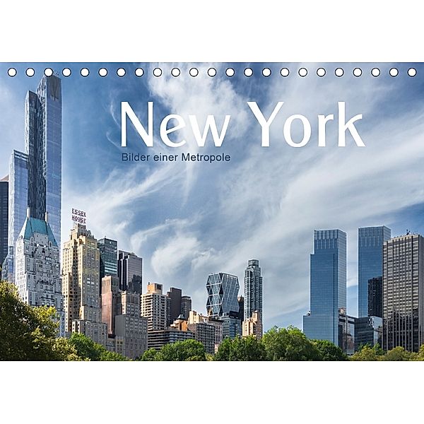 New York - Bilder einer Metropole (Tischkalender 2018 DIN A5 quer) Dieser erfolgreiche Kalender wurde dieses Jahr mit gl, Christiane Calmbacher