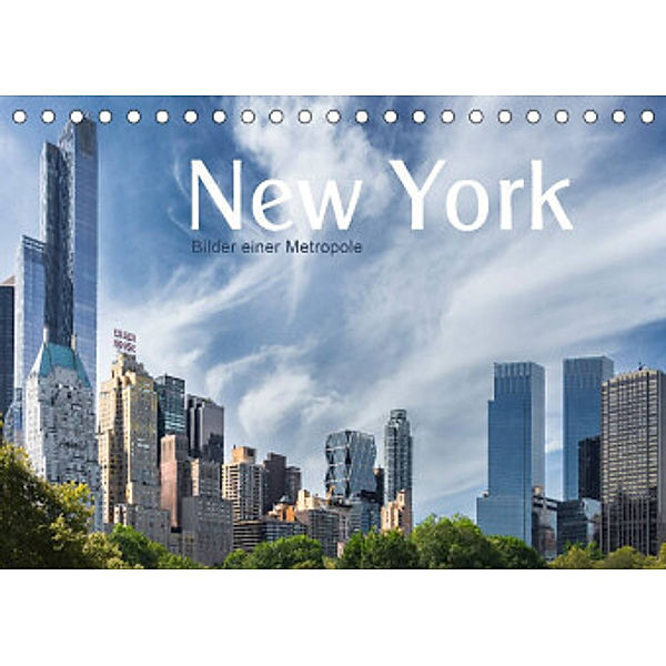 New York - Bilder einer Metropole (Tischkalender 2022 DIN A5 quer), Christiane calmbacher