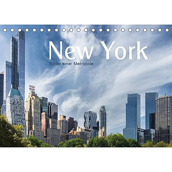 New York - Bilder einer Metropole (Tischkalender 2023 DIN A5 quer), Christiane calmbacher