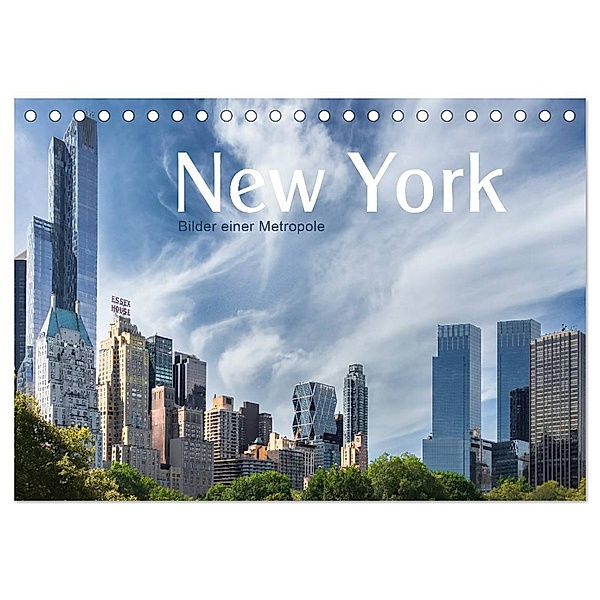 New York - Bilder einer Metropole (Tischkalender 2024 DIN A5 quer), CALVENDO Monatskalender, Christiane calmbacher