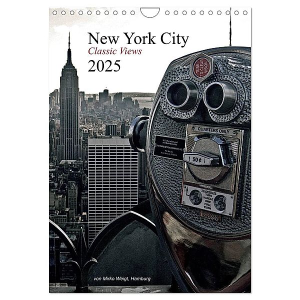 New York City 2025 - Classic Views (Wandkalender 2025 DIN A4 hoch), CALVENDO Monatskalender, Calvendo, © Mirko Weigt