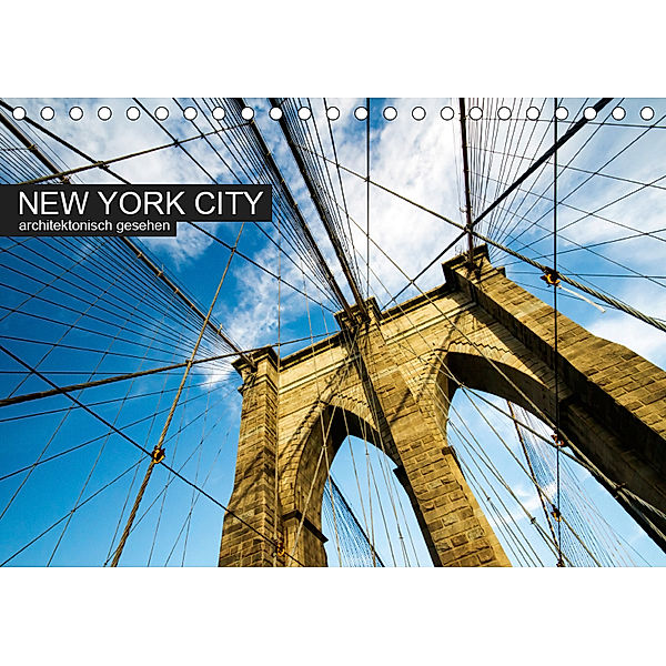 New York City, architektonisch gesehen (Tischkalender 2019 DIN A5 quer), Sabine Grossbauer