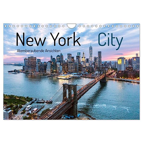 New York City - Atemberaubende Ansichten (Wandkalender 2025 DIN A4 quer), CALVENDO Monatskalender, Calvendo, Matteo Colombo