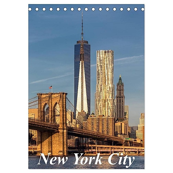 New York City / CH-Version (Tischkalender 2024 DIN A5 hoch), CALVENDO Monatskalender, Thomas Klinder