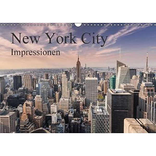 New York City Impressionen / Geburtstagskalender (Wandkalender 2016 DIN A3 quer), Markus Aatz