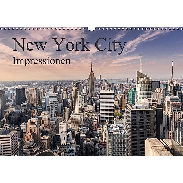 New York City Impressionen / Geburtstagskalender (Wandkalender 2018 DIN A3 quer), Markus Aatz