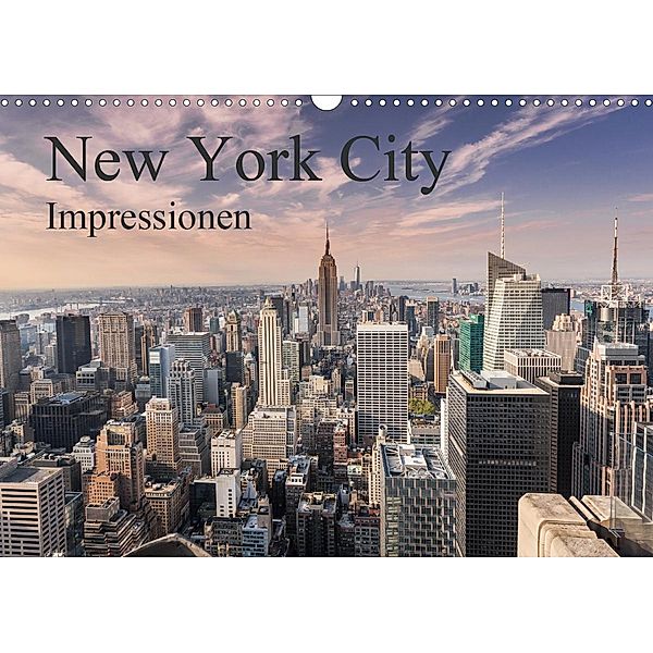 New York City Impressionen / Geburtstagskalender (Wandkalender 2021 DIN A3 quer), Markus Aatz