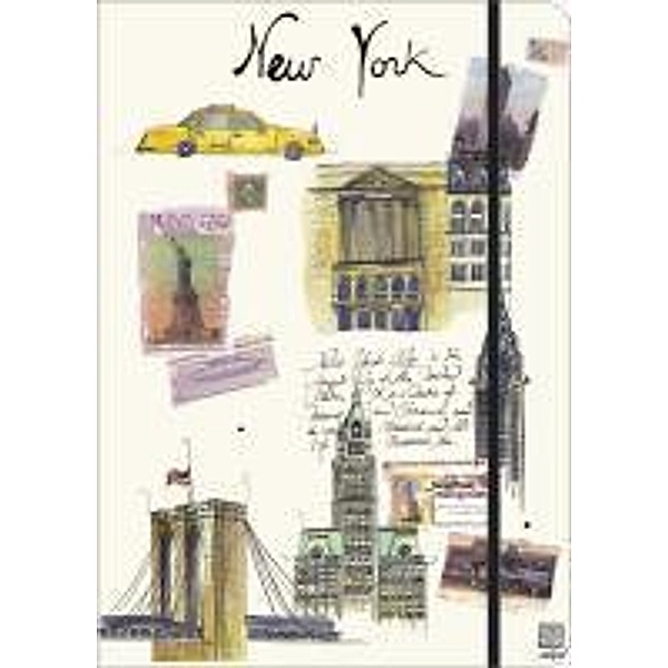 New York City Journal, Notizbuch, groß, Martine Rupert