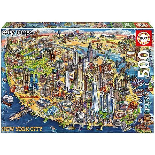 New York City Map (Puzzle)