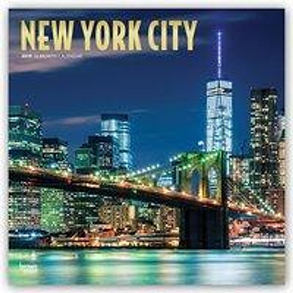 New York City - New York 2019 - 18-Monatskalender mit freier