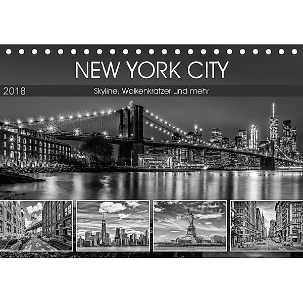 NEW YORK CITY Skyline, Wolkenkratzer und mehr (Tischkalender 2018 DIN A5 quer) Dieser erfolgreiche Kalender wurde dieses, Melanie Viola