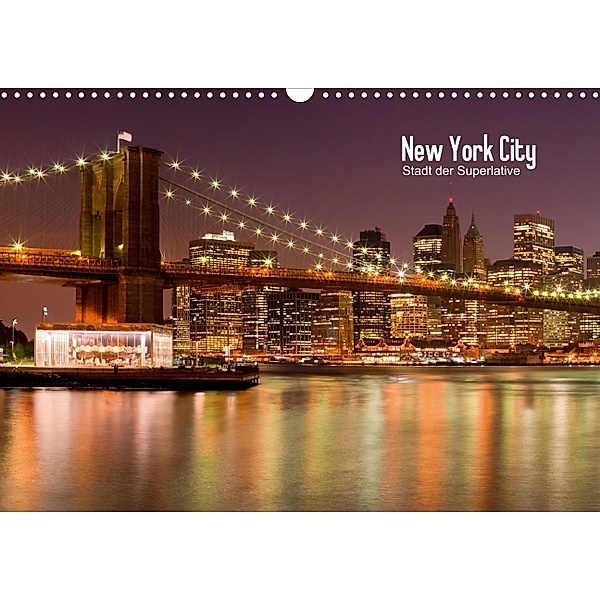 New York City - Stadt der Superlative (Posterbuch DIN A3 quer), Melanie Viola