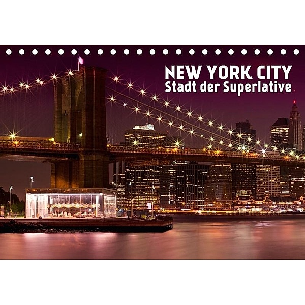 New York City - Stadt der Superlative (Tischkalender 2017 DIN A5 quer), Melanie Viola