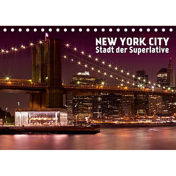 NEW YORK CITY Stadt der Superlative (Tischkalender 2019 DIN A5 quer), Melanie Viola