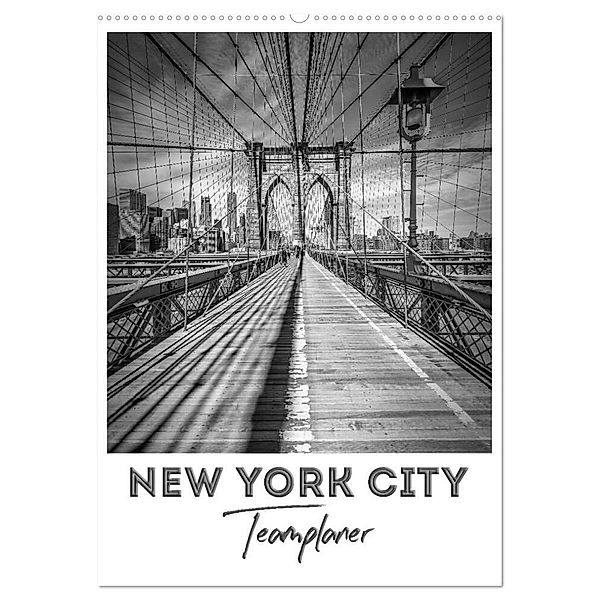 NEW YORK CITY Teamplaner (Wandkalender 2024 DIN A2 hoch), CALVENDO Monatskalender, Melanie Viola