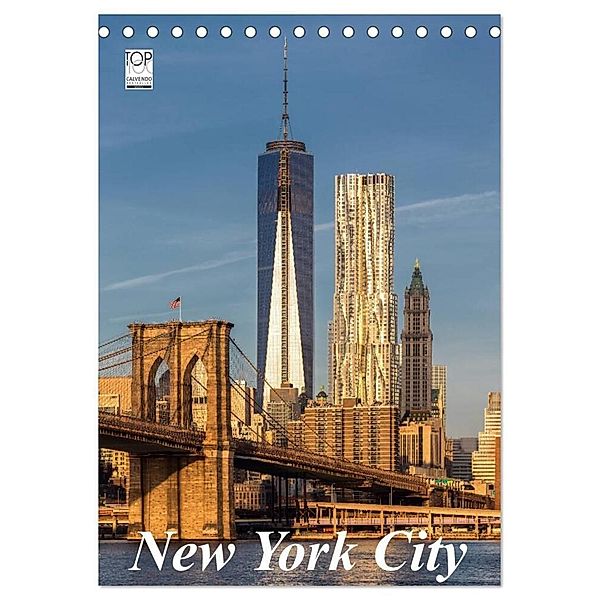New York City (Tischkalender 2024 DIN A5 hoch), CALVENDO Monatskalender, Thomas Klinder