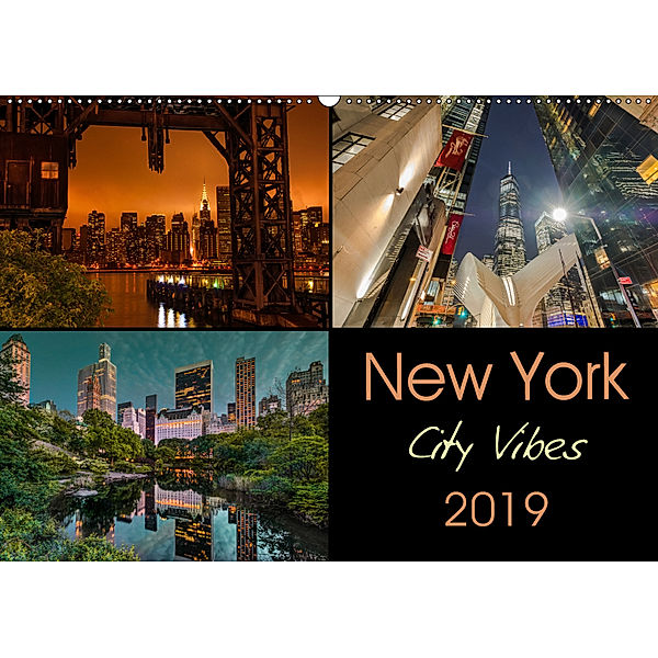 New York City Vibes (Wandkalender 2019 DIN A2 quer), Kurt Krause