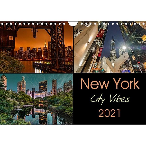 New York City Vibes (Wandkalender 2021 DIN A4 quer), Kurt Krause