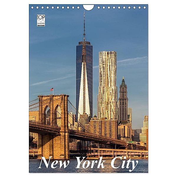 New York City (Wandkalender 2025 DIN A4 hoch), CALVENDO Monatskalender, Calvendo, Thomas Klinder