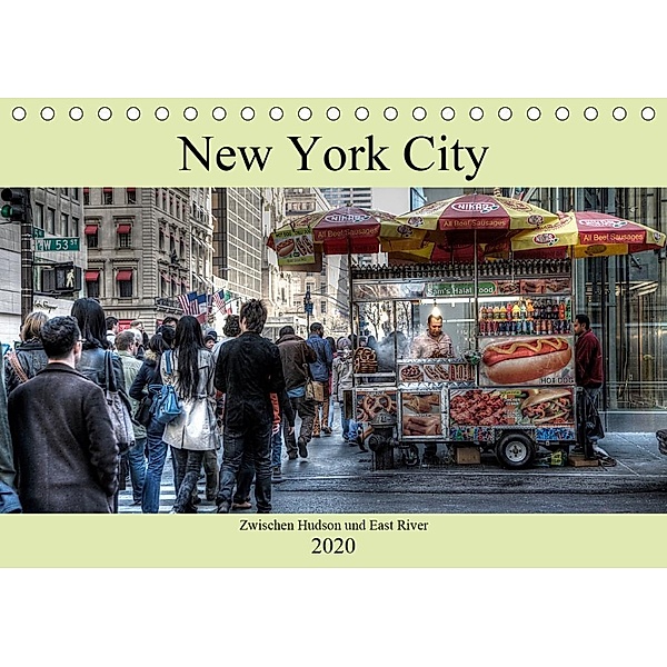 New York City - Zwischen Hudson und East River (Tischkalender 2020 DIN A5 quer), Peter Härlein