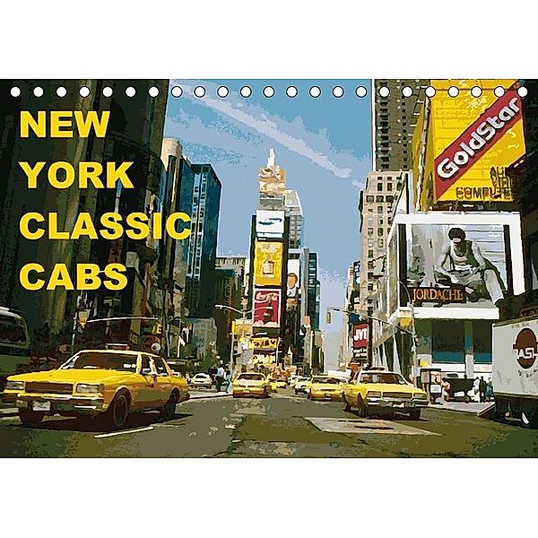 New York Classic Cabs (Tischkalender 2017 DIN A5 quer), Tom Freiwah Oldtimer-Art.de