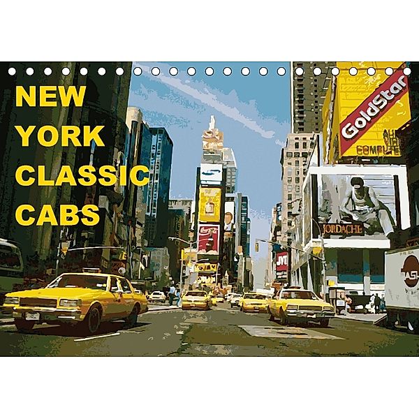 New York Classic Cabs (Tischkalender 2018 DIN A5 quer), Tom Freiwah Oldtimer-Art.de