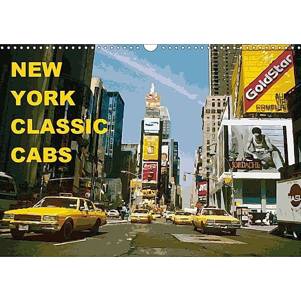New York Classic Cabs (Wandkalender 2020 DIN A3 quer), Tom Freiwah Oldtimer-Art.de