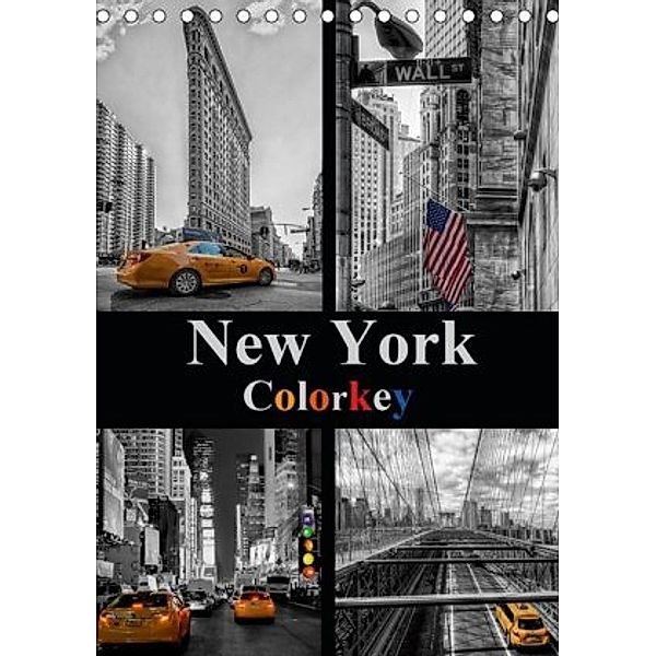 New York Colorkey (Tischkalender 2020 DIN A5 hoch), Carina Buchspies