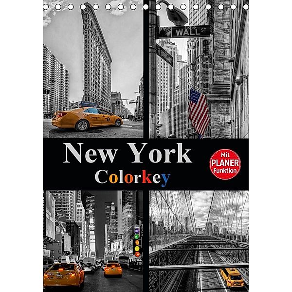 New York Colorkey (Tischkalender 2021 DIN A5 hoch), Carina Buchspies