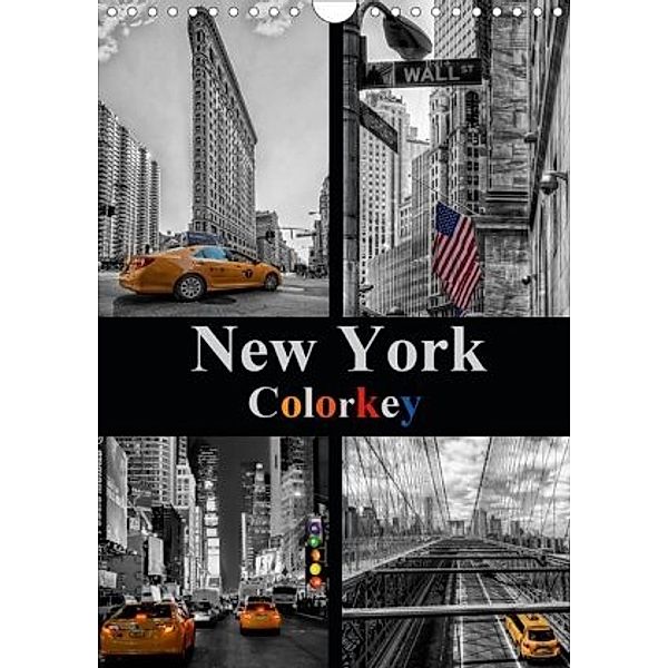 New York Colorkey (Wandkalender 2020 DIN A4 hoch), Carina Buchspies