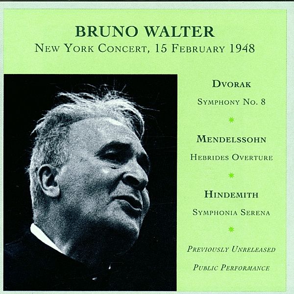 New York Concert 15.02.1948, Bruno Walter