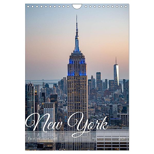 New York, Facetten einer Stadt (Wandkalender 2024 DIN A4 hoch), CALVENDO Monatskalender, Calvendo, Karsten Rahn