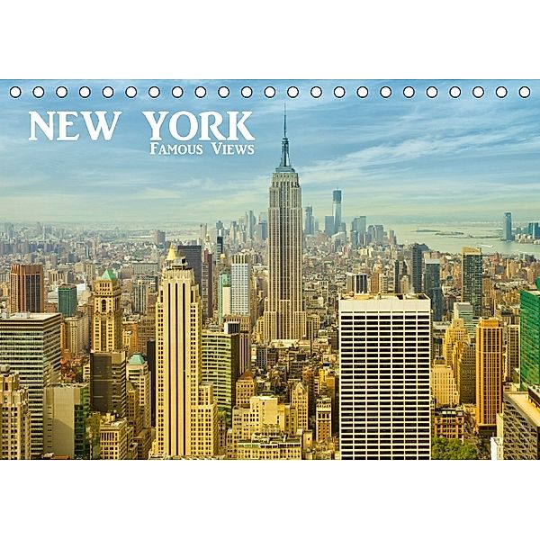 NEW YORK - Famous Views (CH - Version) (Tischkalender 2014 DIN A5 quer), Melanie Viola