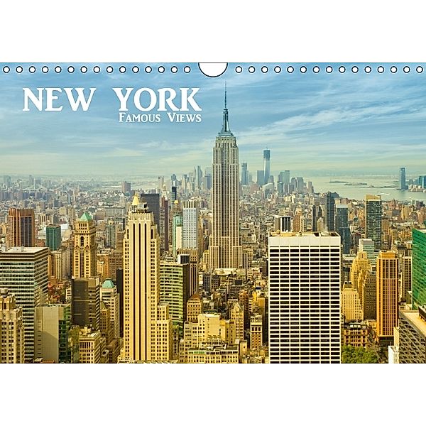 NEW YORK - Famous Views (CH - Version) (Wandkalender 2014 DIN A4 quer), Melanie Viola