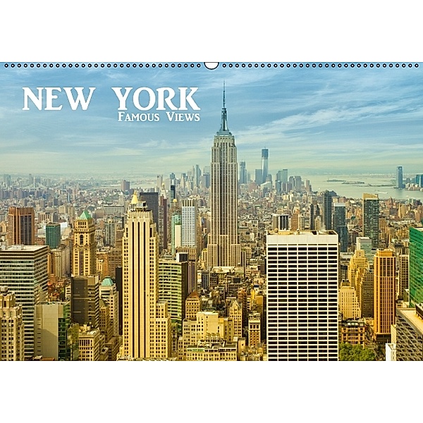 NEW YORK - Famous Views (Wandkalender 2014 DIN A2 quer), Melanie Viola