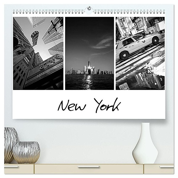 New York (hochwertiger Premium Wandkalender 2024 DIN A2 quer), Kunstdruck in Hochglanz, Jeanette Dobrindt