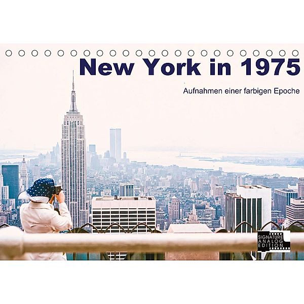 New York in 1975 (Tischkalender 2022 DIN A5 quer), Michael Schulz-Dostal