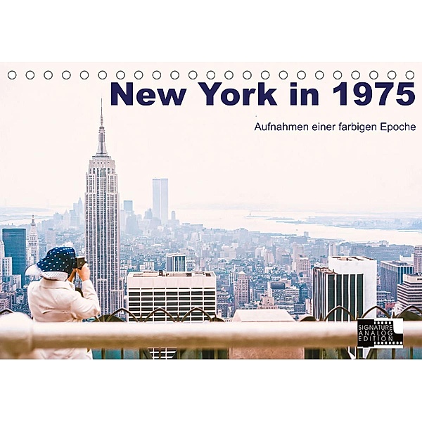 New York in 1975 (Tischkalender 2023 DIN A5 quer), Michael Schulz-Dostal