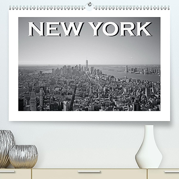 New York in schwarz weiss (Premium-Kalender 2020 DIN A2 quer), ROBERT STYPPA